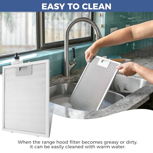 2 Pack SB08087294 Range Hood Filter Replacement (2 Count)