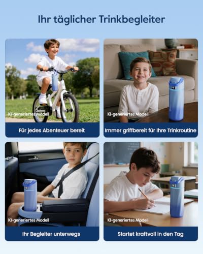 BOOST Kids Smart Water Bottle with Reminder & Tracker