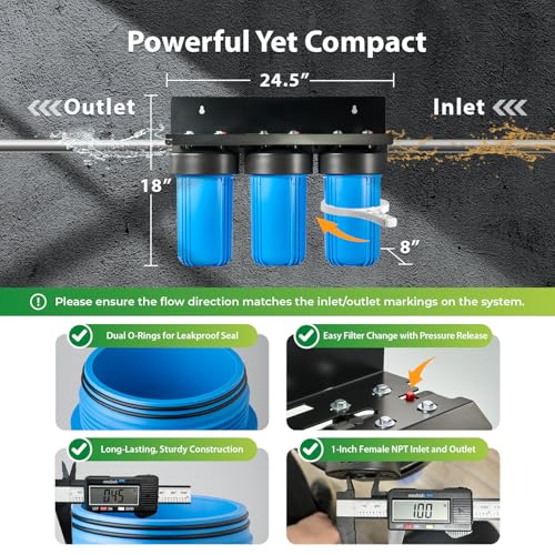 Chloramine & Heavy Metals Whole House Water Filter