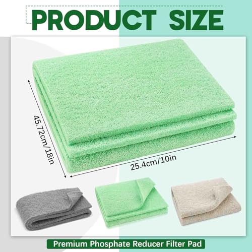 3 Pack Aquarium Filter Media Pads (3 Count)