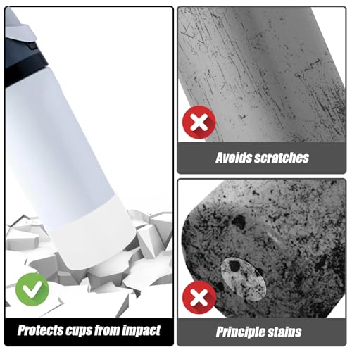 2PCS Protective Boot Compatible with Owala Kids Water Bottle 16 oz &14 oz