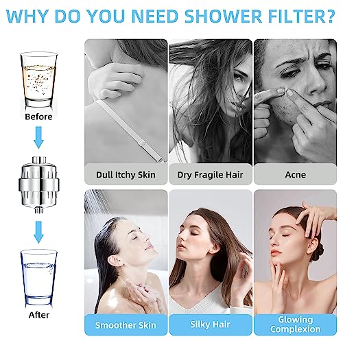 Shower Head Filter for Hard Water
