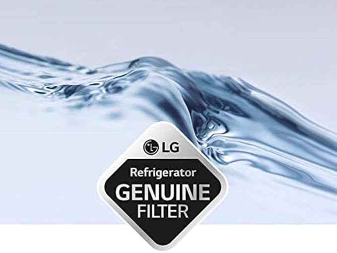 LG LT700P LT700P3 Refrigerator Water Filter, 3 Count (Pack of 1), White