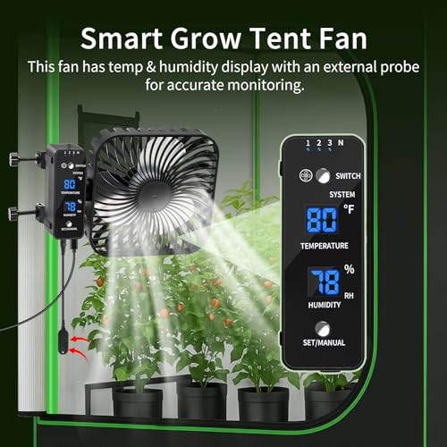6" Grow Tent Clip Fan
