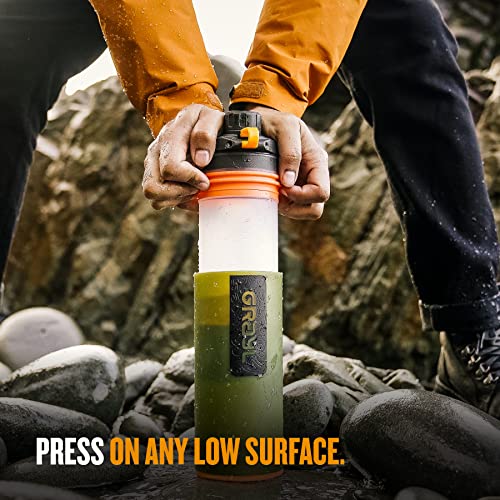 GeoPress 24 oz Water Purifier & Water Filter Bottle