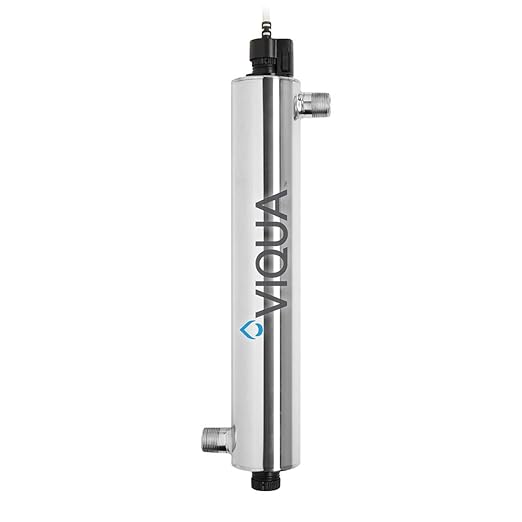 VIQUA VH410 Home Stainless Steel Ultraviolet Water System - 18 GPM 3/4 MNPT 120V