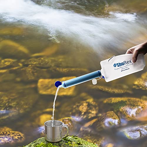 20oz Water Pouch for Sawyer Squeeze Mini Water Filtration System (4 Count)