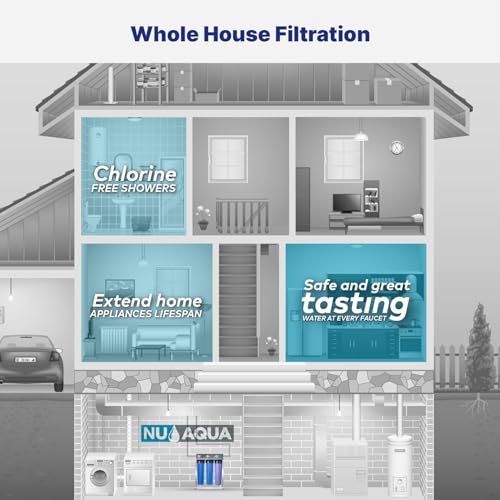 3 Stage Main Line Whole House Water Filter System