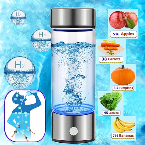 Hydrogen Water Bottle Generator 2pack (2 Count)