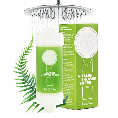 Vitamin C Shower Filter and Water Softener for Hard Water