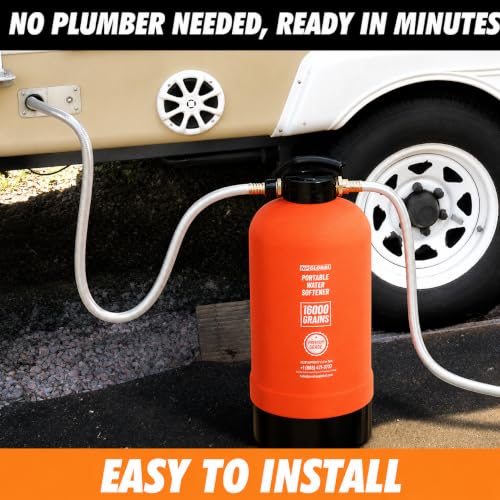 RV Water Softener Portable