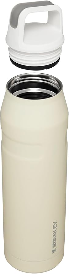 Stanley IceFlow Cap and Carry Water Bottle | Wide Mouth Twist Lid | Lightweight & Leakproof for Travel & Sports | Insulated Stainless Steel | BPA-Free