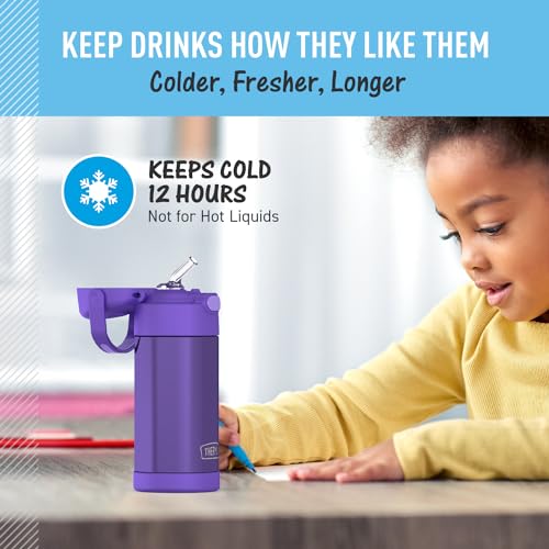 FUNTAINER Water Bottle with Straw