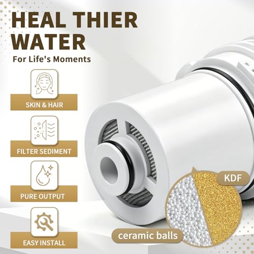 2Pcs Shower Filter Cartridges Compatible with Delta Clarifi 7RC100 & 5RC100