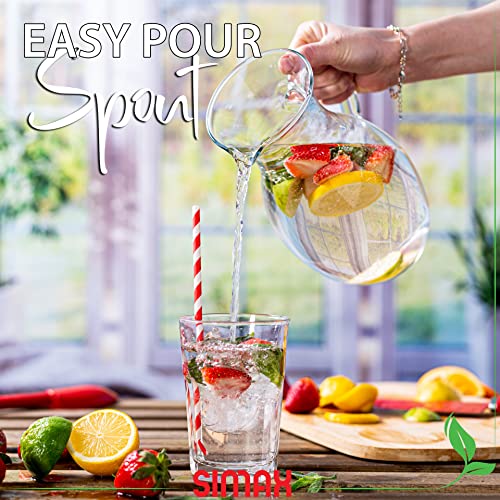 Glass Pitcher With Spout