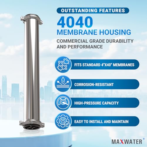Heavy Duty Reverse Osmosis 4040 Membrane Housing