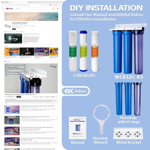 Heavy Metals Whole House Water Filter System w