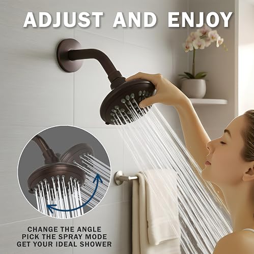 6 Function Luxury Shower Head