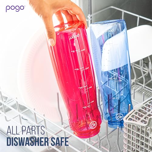 BPA Free Tritan Plastic Water Bottle with Chug Lid