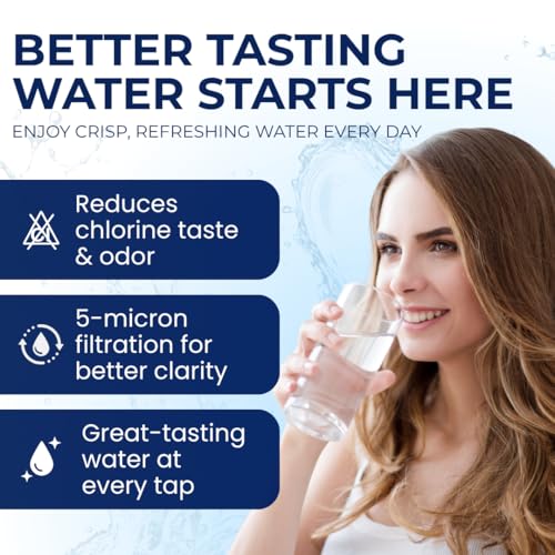 Set of 4 Compatible for Water Filter GE GXWH04F (4 Count)