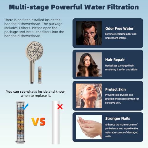 All Metal High Pressure Shower Head
