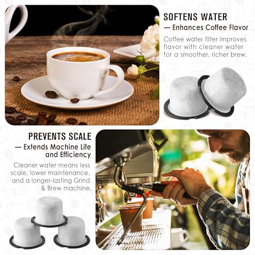 6 Pack Coffee Water Filter Replacement (6 Count)