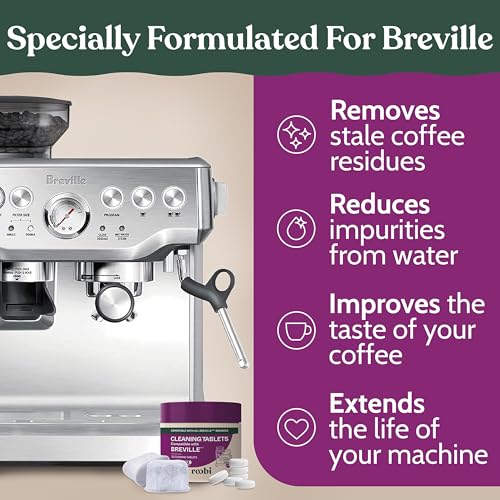Breville Compatible Espresso Machine Cleaning & Maintenance Kit (52 Count)