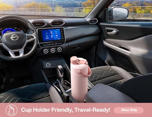 26 oz Insulated Water Bottle with 2