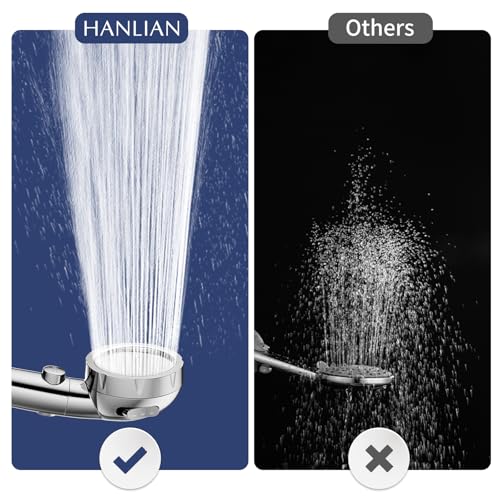 On Off Pause Camper Shower Head with Filter for RV