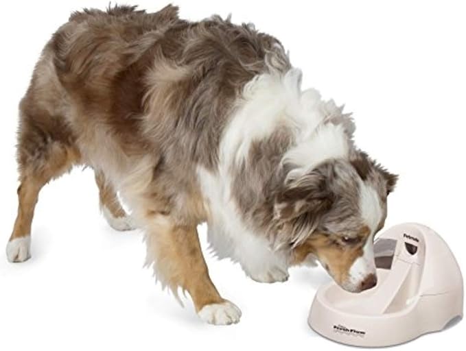 Petmate Deluxe Fresh Flow Dog, Bleached Linen, 216 Oz,White