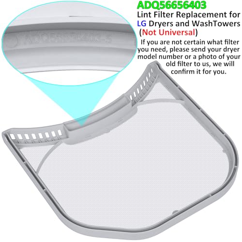 ADQ56656403 Lint Filter Replacement for LG Dryers and WashTowers