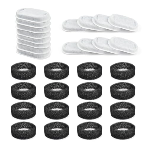 32 Pack Filters for Cat Fountains Compatible with GIOTOHU 67oz