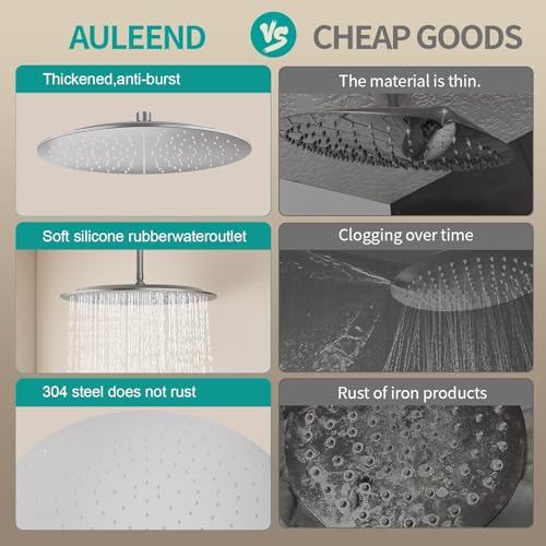 All Metal Rain Shower Head