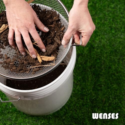 Round Soil Sifter