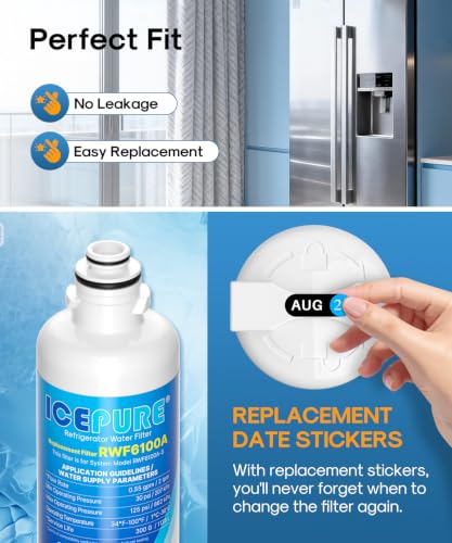BORPLFTR50 Replacement for Bosch 11025825 Ultra Clarity Pro Refrigerator Water Filter