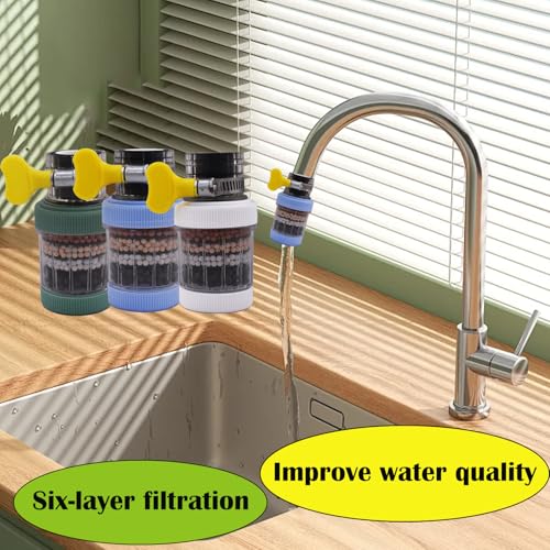 3 Pack Faucet Mount Filters