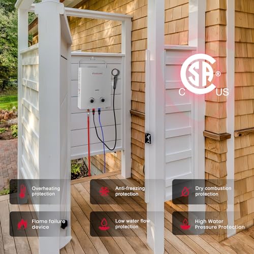 1.32 GPM Portable Gas Tankless Water Heater