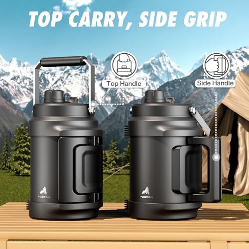 64 oz Insulated Water Bottle for Gym