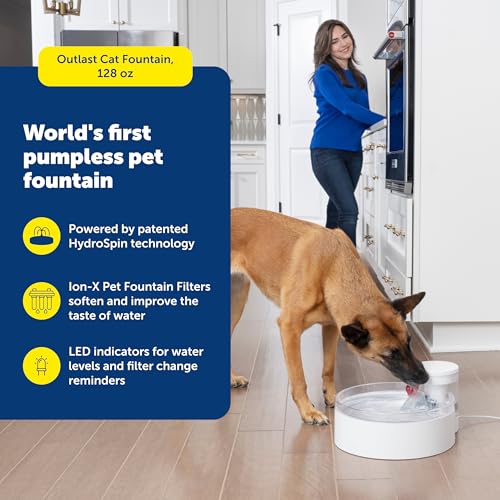 Outlast Pumpless Dog Water Fountain