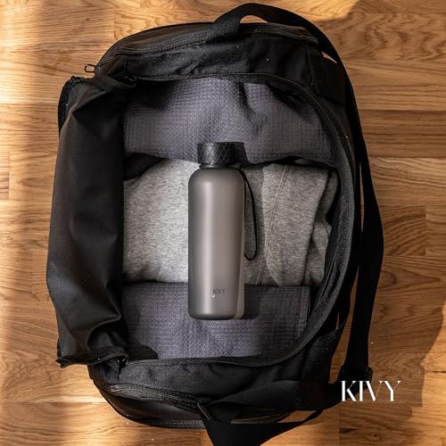 Slim Water Bottle 22oz [Lightweight & Shatterproof]
