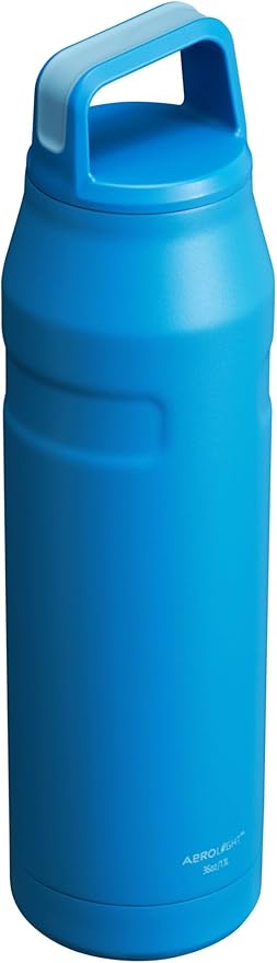 Stanley IceFlow Cap and Carry Water Bottle | Wide Mouth Twist Lid | Lightweight & Leakproof for Travel & Sports | Insulated Stainless Steel | BPA-Free