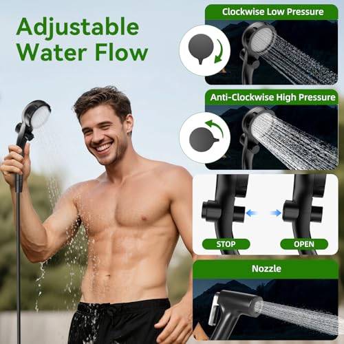 Portable Camping Shower with Heater