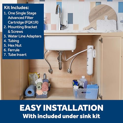Single Stage Under Sink Water Filtration System