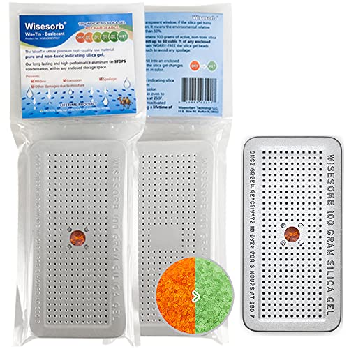 100 Gram 30 Pack Indicating Silica Gel Canister (30 Count)