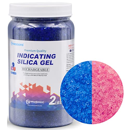 2LBS Blue Indicating Silica Gel Desiccant Beads
