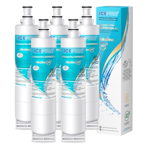 Alkaline 4396508 Refrigerator Water Filter Replacement for EDR5RXD1 (5 Count)