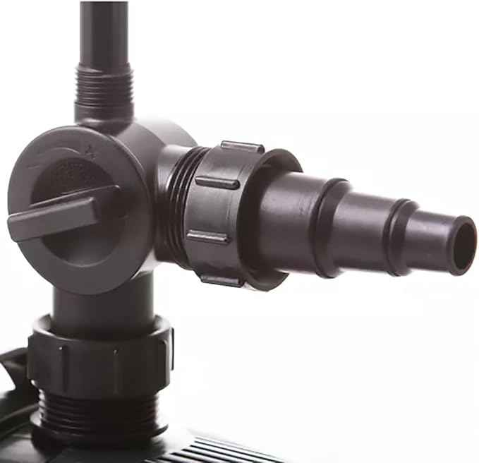 Fish Mate 2300 Submersible Pond Pump with Fountain Kit – Energy Efficient Water Pump for Ponds, Waterfalls & Water Features, Anti Clog Design for Filtration Systems
