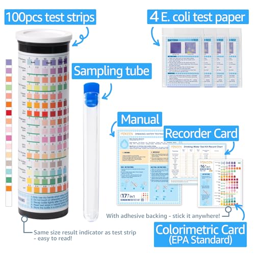 17 in 1 Water Testing Kits for Drinking Water