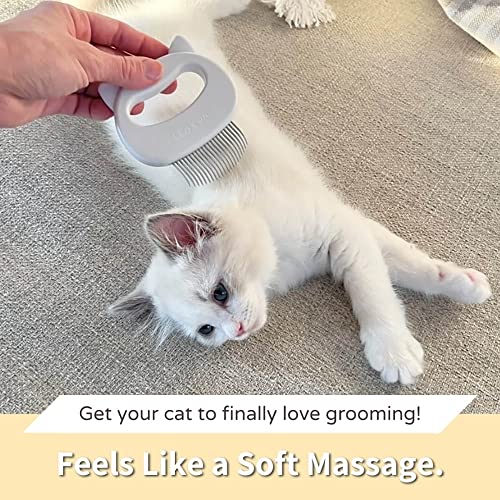 The Original Pet Hair Removal Massaging Shell Comb