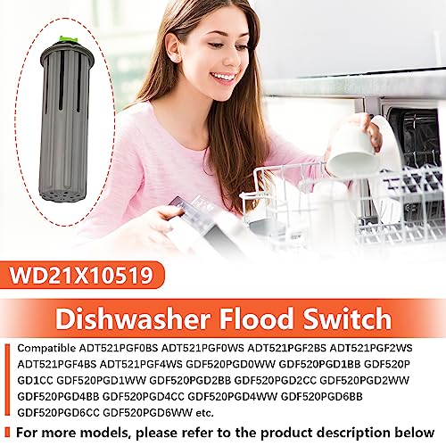 WD21X10519 GE Dishwasher Flood Switch Compatible with GDT GDF PDT ZDTseries